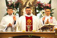 2024.05.23 Msza prymicyjna neoprezbiterów w WSD w Rzeszowie