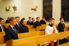 2024.11.18 Przysięga przed prezbiteratem diakona Macieja Zawiślaka