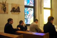 2025.01.29 Msza prymicyjna w seminarium ks. Macieja Zawiślaka