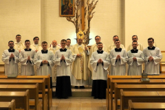 2023.12.07 Eucharystia z obłóczynami  i udzieleniem lektoratu